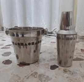 Cestello portaghiaccio e Shaker cocktail