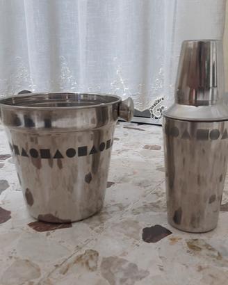 Cestello portaghiaccio e Shaker cocktail