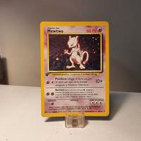 carta pokemon Mewtwo Base Set ITA 1st 1a Prima edi