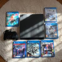 Playstation 4 Slim 500GB + Controller & Giochi