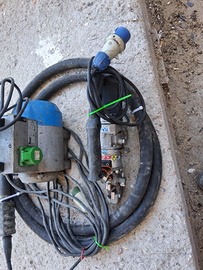 Cesoia,più vibratore calcestruzzo