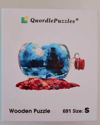 Wooden Puzzle size S
