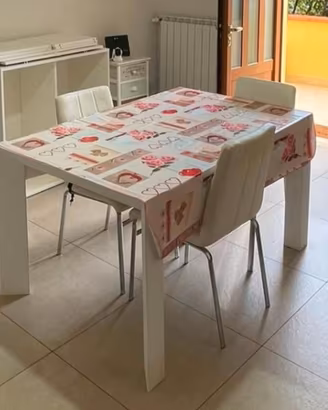 Tavolo ALLUNGABILE colore bianco larice