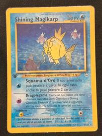 Carta Pokemon Shining Magikarp 1ª Edizione