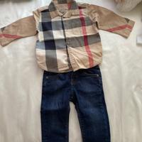 Completo burberry nuovo