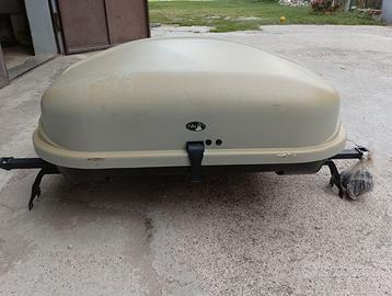 Box porta valigie per auto