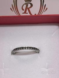 Anello infinity oro  bianco 18 kt (750%)