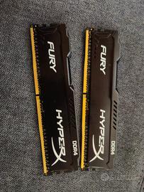 Ram Kingston Hyperx fury ddr4 