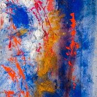 Quadro in acrilico su tela con telaio