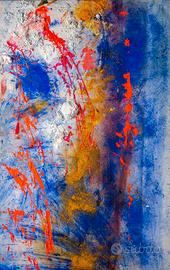 Quadro in acrilico su tela con telaio