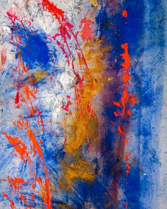 Quadro in acrilico su tela con telaio