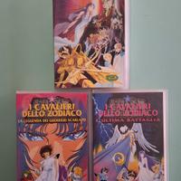 VHS Film Cavalieri dello Zodiaco Dynamic italia 
