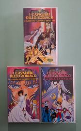 VHS Film Cavalieri dello Zodiaco Dynamic italia 