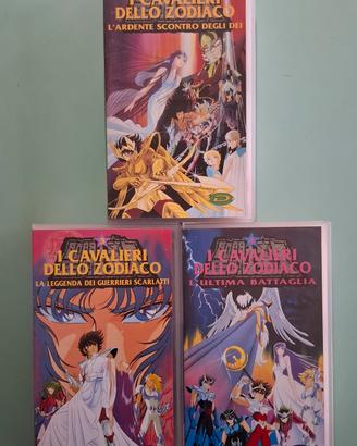 VHS Film Cavalieri dello Zodiaco Dynamic italia 