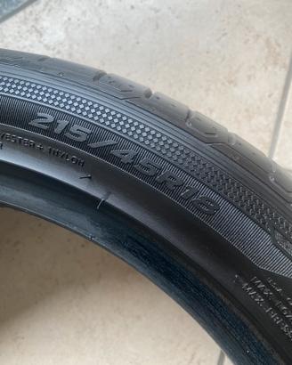215/45R18 primo equipaggiamento AUDI