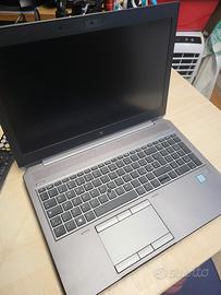 notebook HP ZBook G6 i7 16Gb 480SSD RTX 4Gb