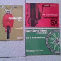 Libretti manuali uso e manutenzione LAMBRETTA