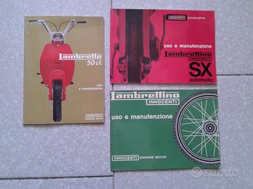 Libretti manuali uso e manutenzione LAMBRETTA