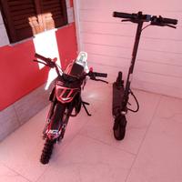 Moto e monopattino elettrico 