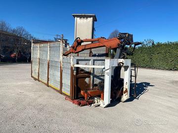 CONTAINER SCARRABILE USATO IN ALLUMINIO A CIEL