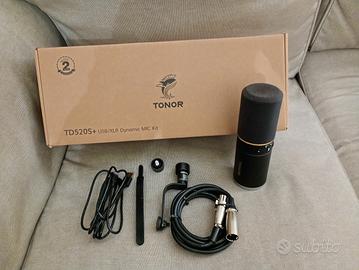 TONOR TD520S+ Microfono USB/XLR RGB 