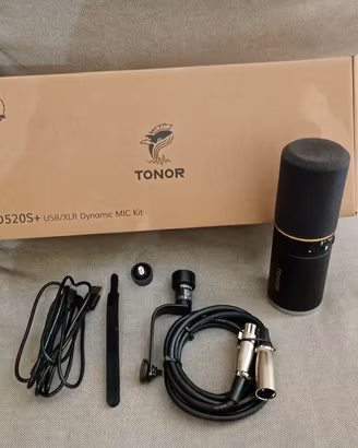 TONOR TD520S+ Microfono USB/XLR RGB 