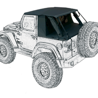 Soft top cargo JL 2p