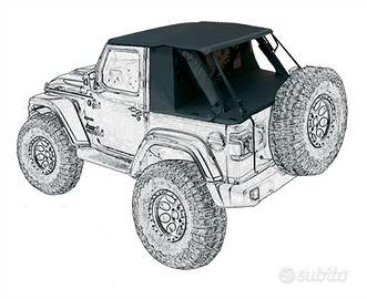 Soft top cargo JL 2p