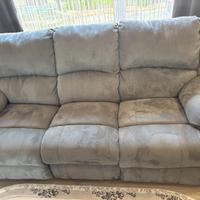 Divano 3 posti - 2 recliner elettrici