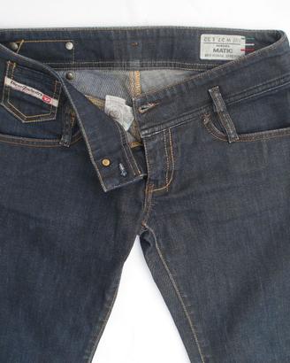 Jeans Diesel color blu indaco, size 27 (TG. IT 40)