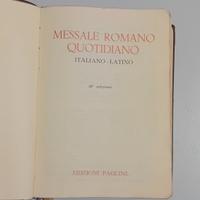 Messale Romano Quotidiano 1965