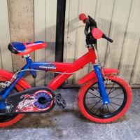 Bicicletta Spiderman  bambino