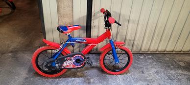 Bicicletta Spiderman  bambino