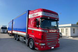 Scania r 500 e5 centinato 7.80 2012 voith