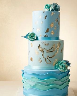 Torta scenografica per comunione maschio