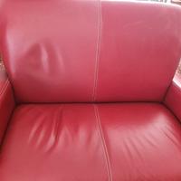 Divano in pelle 