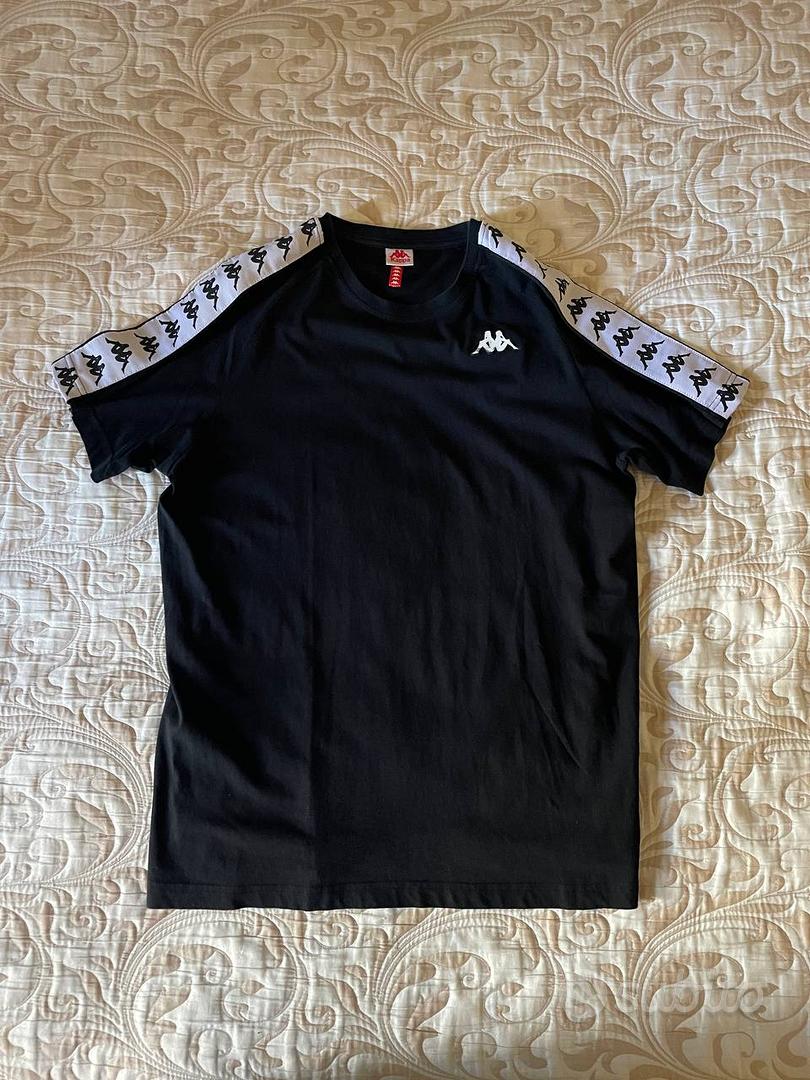 T-Shirt Kappa Nera - Abbigliamento e Accessori In vendita a Enna