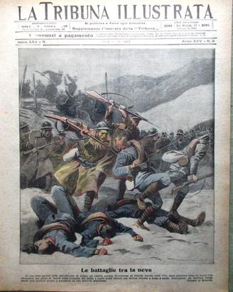 La Tribuna Illustrata 4 Marzo 1917 WW1