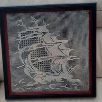 Quadro Veliero fatto a mano
