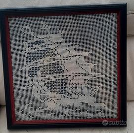 Quadro Veliero fatto a mano