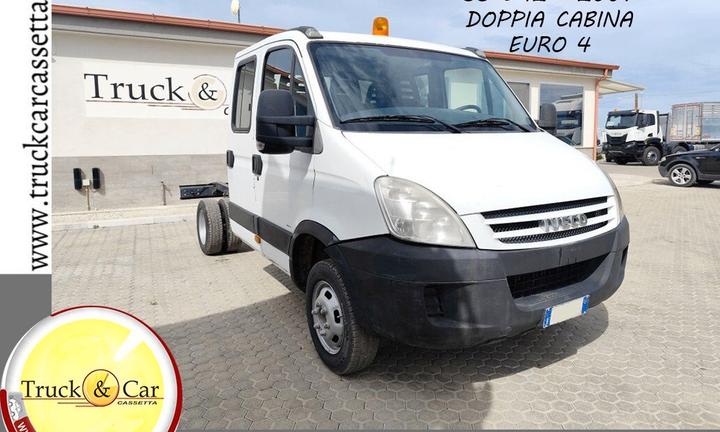 IVECO DAILY 35C12-2007-DOPPIA CABINA-TELAIO-€4