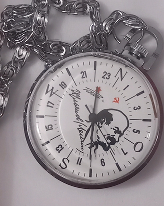 Raketa Orologio 24 h Lenin nuovo raro