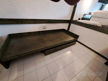 letti in legno marino