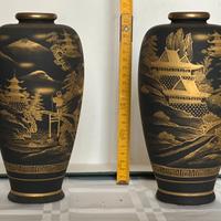 Coppia vasi giapponesi antichi