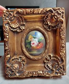 Dipinto ad Olio Vintage 