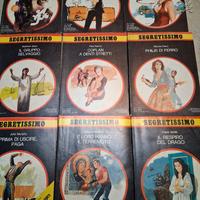 Lotto n. 9 Gialli SEGRETISSIMO vintage