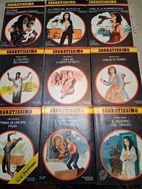 Lotto n. 9 Gialli SEGRETISSIMO vintage
