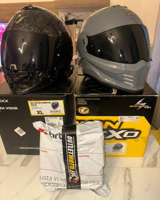 Casco Scorpion EXO-1400 ONYX air - COVERT FX SOLID