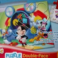 Puzzle disney 2 in 1 mickey mouse