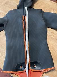 Muta giacca 5 mm tagliaS e guanti taglia S